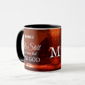 Personalisiert SEIN UND Christliches Monogramm KEN Tasse (Vorderseite Links)