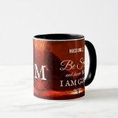 Personalisiert SEIN UND Christliches Monogramm KEN Tasse (VorderseiteRechts)