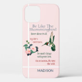 Personalisiert sein wie ein Hummingbird-Handy-Fall Case-Mate iPhone Hülle (Rückseite)