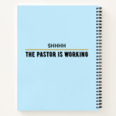 Personalisiert sermon Writing Notebook Notizblock (Rückseite)