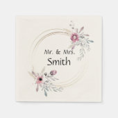 Personalisiert Serviette (Vorderseite)