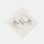 Personalisiert Serviette (Ecke)