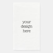 Personalisiert Serviette (Vorderseite)