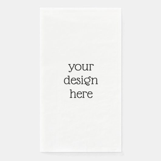 Personalisiert Serviette (Vorderseite)