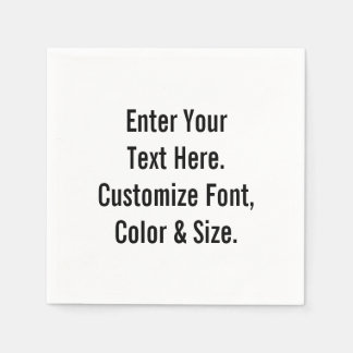 Personalisiert Serviette