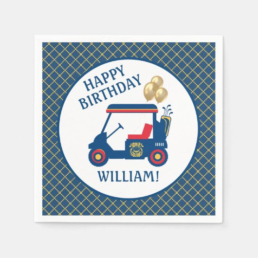 Personalisiert Serviette (Vorderseite)