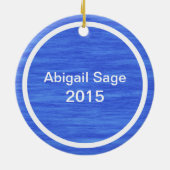 Personalisiert SH NJ Stone Harbour New Jersey Beac Keramik Ornament (Hinten)