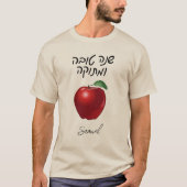 Personalisiert Shanah Tovah Men's Apple T - Shirt (Vorderseite)