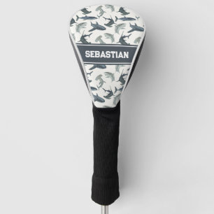 Personalisiert Shark Golf Head Cover   Custom Golf Headcover