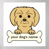 Personalisiert Shih Tzu Poster (Vorne)