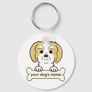 Personalisiert Shih Tzu Schlüsselanhänger