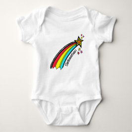 Personalisiert Shooting Star Space Baby Bodysuit Baby Strampler