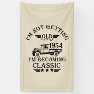 Personalisiert siebzig Vintagen 70. Geburtstag Banner