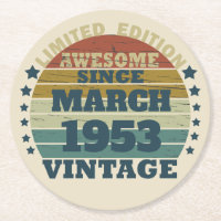 Personalisiert siebzig Vintagen 70. Geburtstag