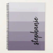 Personalisiert Signature Color Block Plum 2024 Planer (Vorderseite)