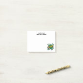 Personalisiert Simple Fun Comic Book ZAP Post-it Klebezettel (Auf Schreibtisch)