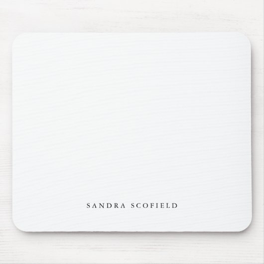 Personalisiert Simple Mousepad (Vorne)
