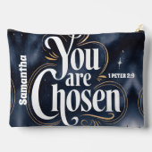 Personalisiert sind Sie Christliche Frauen ausgewä Zubehörtasche (Rückseite)