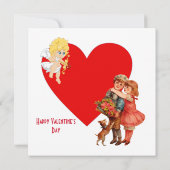 Personalisiert sind Sie meine BAE Cupid Angel Card (Rückseite)