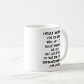 Personalisiert Sister Gips Funny Sister Gift Siste Kaffeetasse (VorderseiteRechts)