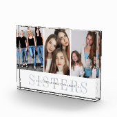 Personalisiert Sisters FotoCollage Fotoblock (Rechts)