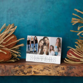 Personalisiert Sisters FotoCollage Fotoplatte (Seite)
