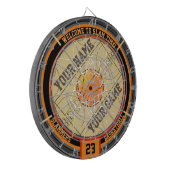 Personalisiert Slam Time Basketball Dartscheibe (Vorderseite Links)