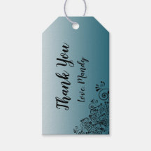 Personalisiert Slate Blue Danke, dass Sie mir die 