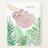 Personalisiert Sloth Planer (Rückseite)