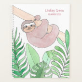 Personalisiert Sloth Planer (Vorderseite)