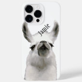 Personalisiert Snooty Snobby Llama Case-Mate iPhone Hülle (Rückseite)