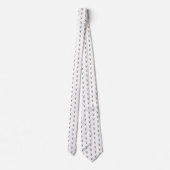 Personalisiert Snooty Snobby Llama Krawatte (Rückseite)