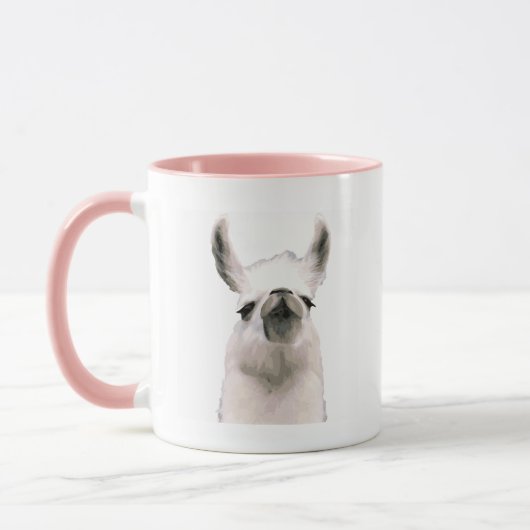 Personalisiert Snooty Snobby Llama Tasse (Links)