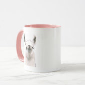 Personalisiert Snooty Snobby Llama Tasse (Vorderseite Links)