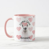 Personalisiert Snooty Snobby Llama Tasse (Links)