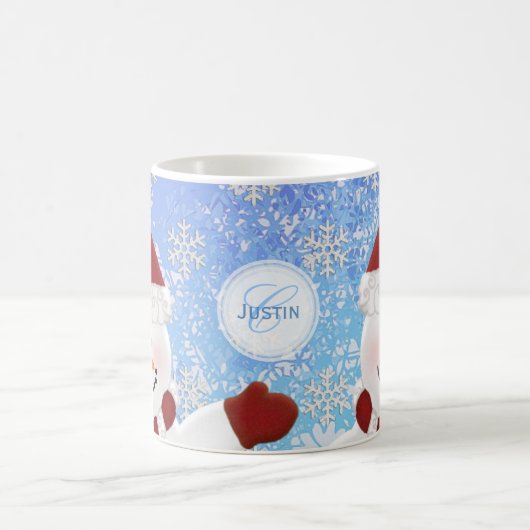 Personalisiert: Snowman-Tasse Kaffeetasse (Mittel)