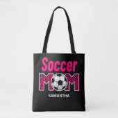 Personalisiert Soccer Mama Individuelle Name Tasche (Vorderseite)