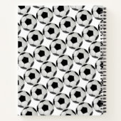 Personalisiert Soccer Player Team FotoCollage Notizblock (Rückseite)