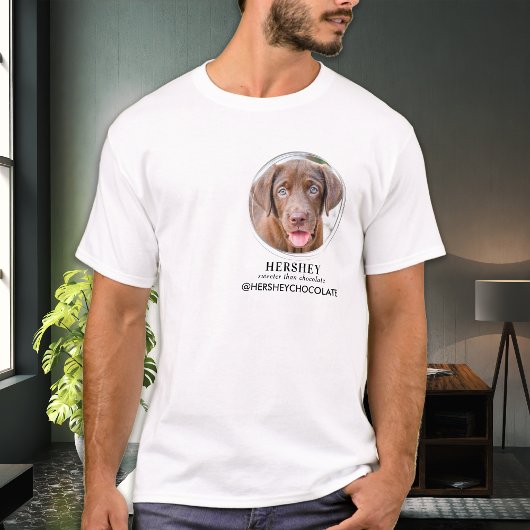 Personalisiert Social Media Instant des renommiert T-Shirt