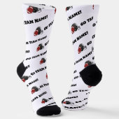 Personalisiert Socks Football HAMbyWG Socken (Gewinkelt)