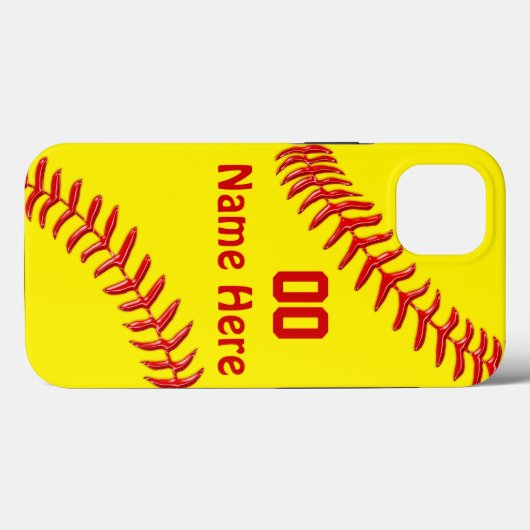 Personalisiert, Softball Phone Cases, NEWEST - ÄLT Case-Mate iPhone Hülle (Rückseite (Horizontal))