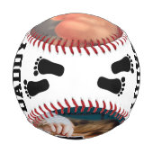 Personalisiert Sonogram Ultrasound New Daddy Baby Baseball (Vorderseite)