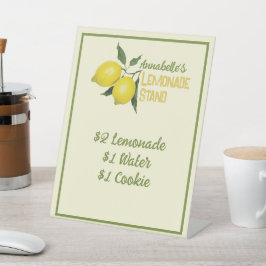 Personalisiert Spaß Kinder Lemonade Stand Sockelschild