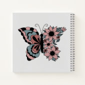 Personalisiert-Speech-Pathologe Butterfly Notizblock (Rückseite)