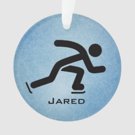 Personalisiert Speed Skaten Acryl-Ornament Ornament