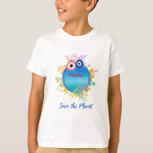 Personalisiert Speichern des T - Shirt Planet Coll