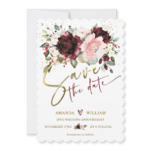 Personalisiert Speichern Sie die Datumskarten für 