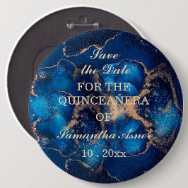 Personalisiert Speichern Sie die Datumsmagnete für Button