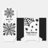 Personalisiert Spiderweb Halloween Geschenkschachtel (Ungefaltet)