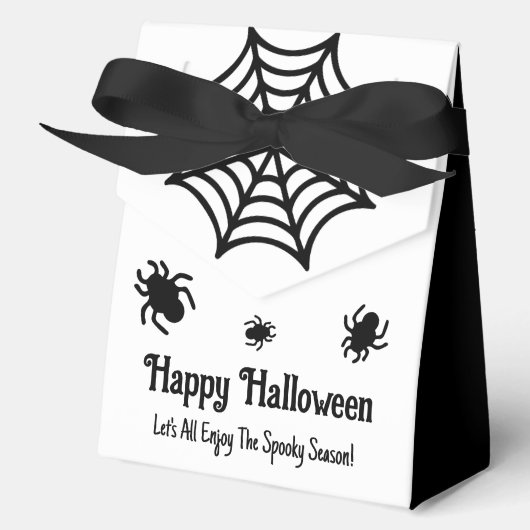 Personalisiert Spiderweb Halloween Geschenkschachtel (Vorderseite)